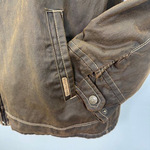 Legendary Whitetails Men's Original Deer Gear Jacket sz Large Tall Retro Grunge - Picture 7 of 10